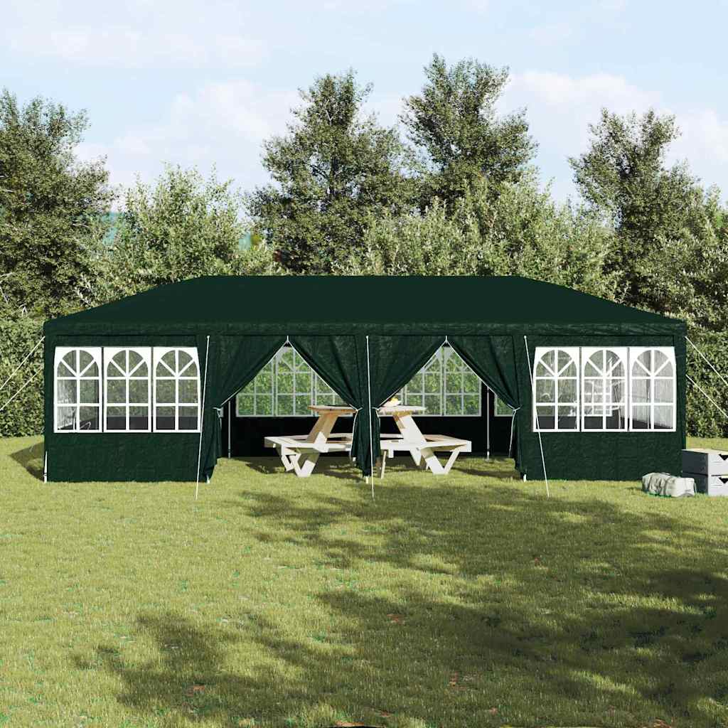 Party Tent Green 800 x 400 x 266 cm Polyethylene