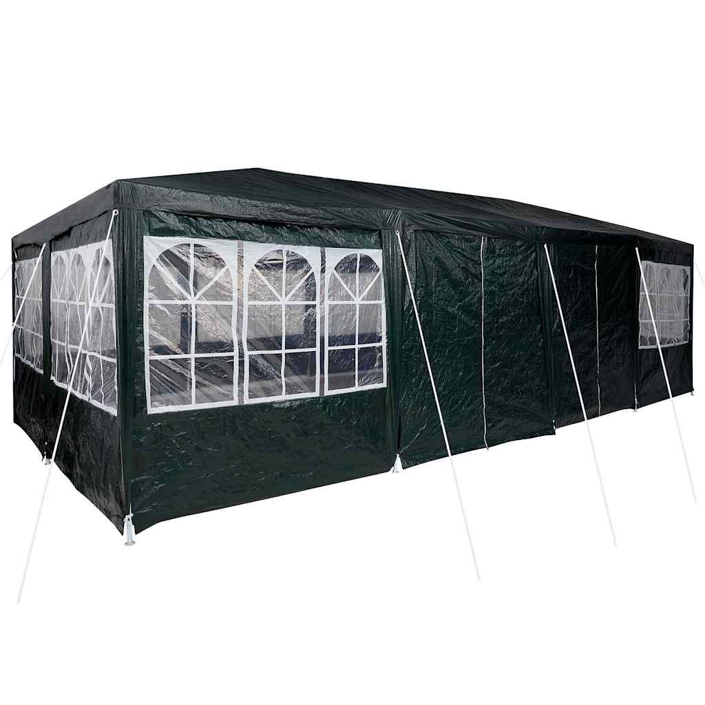 Party Tent Green 800 x 400 x 266 cm Polyethylene
