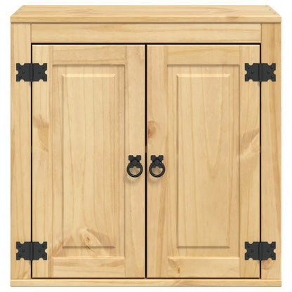Cabinet SKI Honey Brown 60 x 32 x 60 cm Solid Pine Wood