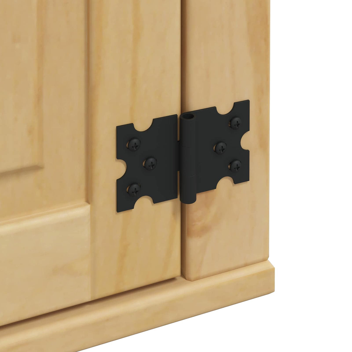 Cabinet SKI Honey Brown 40 x 32 x 60 cm Solid Pine Wood
