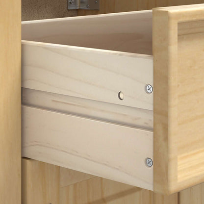 Cabinet SKI Honey Brown 40 x 46 x 81 cm Solid Pine Wood