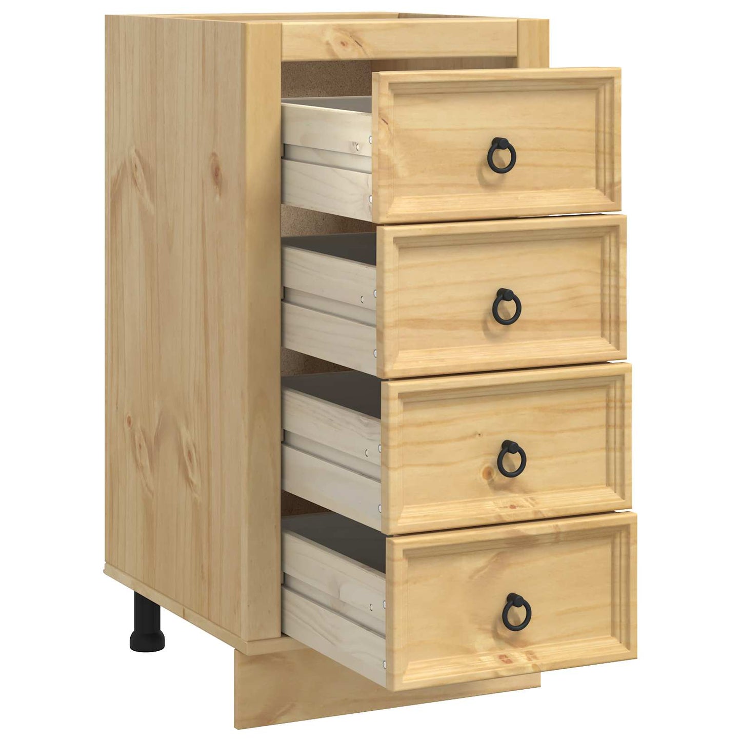 Cabinet SKI Honey Brown 40 x 46 x 81 cm Solid Pine Wood