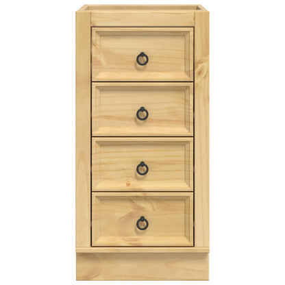 Cabinet SKI Honey Brown 40 x 46 x 81 cm Solid Pine Wood