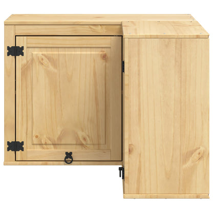 Cabinet SKI Honey Brown 80 x 80 x 60 cm Solid Pine Wood