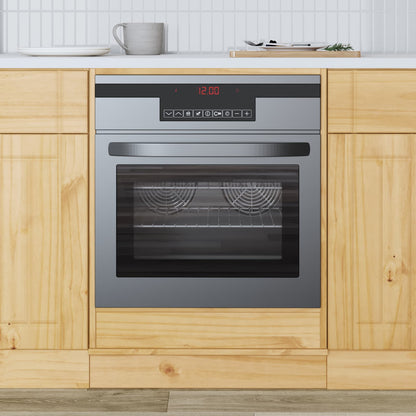 Cabinet SKI Honey Brown 60 x 46 x 81 cm Solid Pine Wood