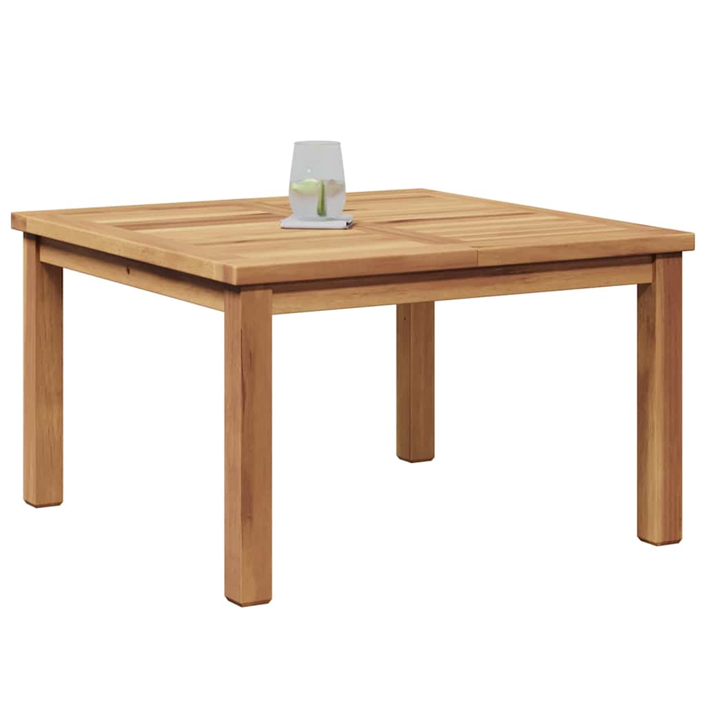 Coffee Table Brown 60 x 60 x 36 cm Solid Teak Wood