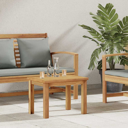 Coffee Table Brown 50 x 35 x 36 cm Solid Teak Wood