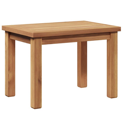 Coffee Table Brown 50 x 35 x 36 cm Solid Teak Wood
