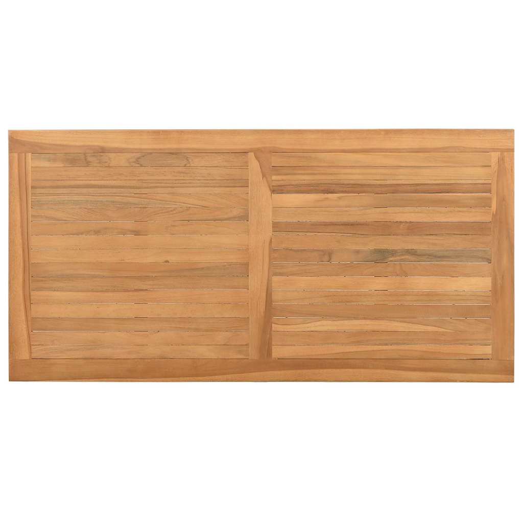 Coffee Table Brown 110 x 55 x 45 cm Solid Teak Wood