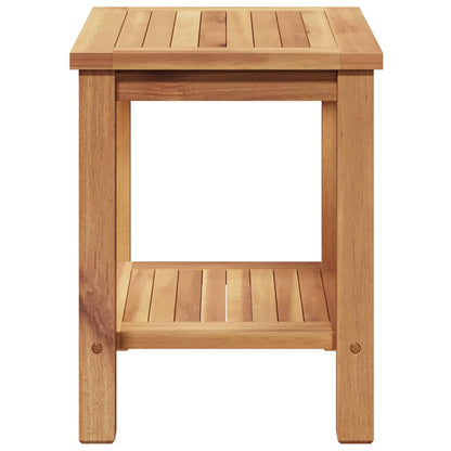 Coffee Table with Storage Brown 50 x 35 x 45 cm Solid Teak Wood