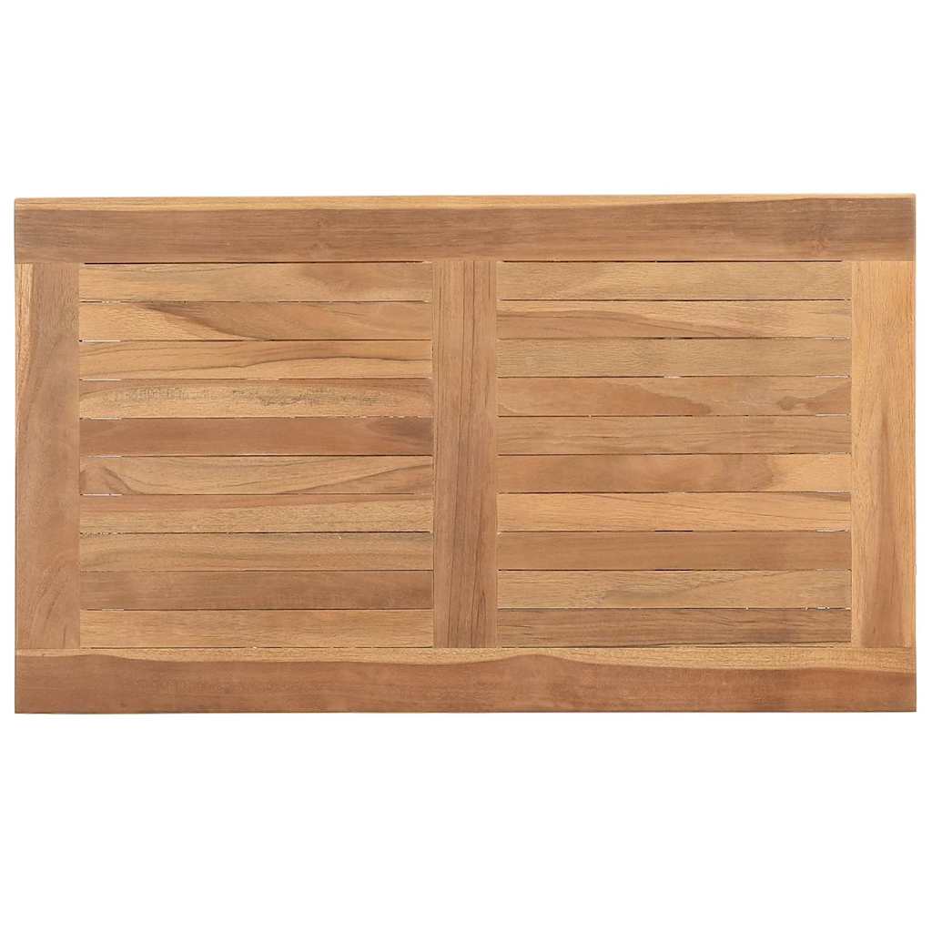 Coffee Table with Storage Brown 70 x 40 x 45 cm Solid Teak Wood