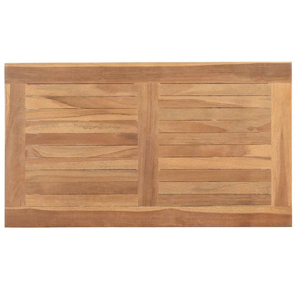 Coffee Table with Storage Brown 70 x 40 x 45 cm Solid Teak Wood