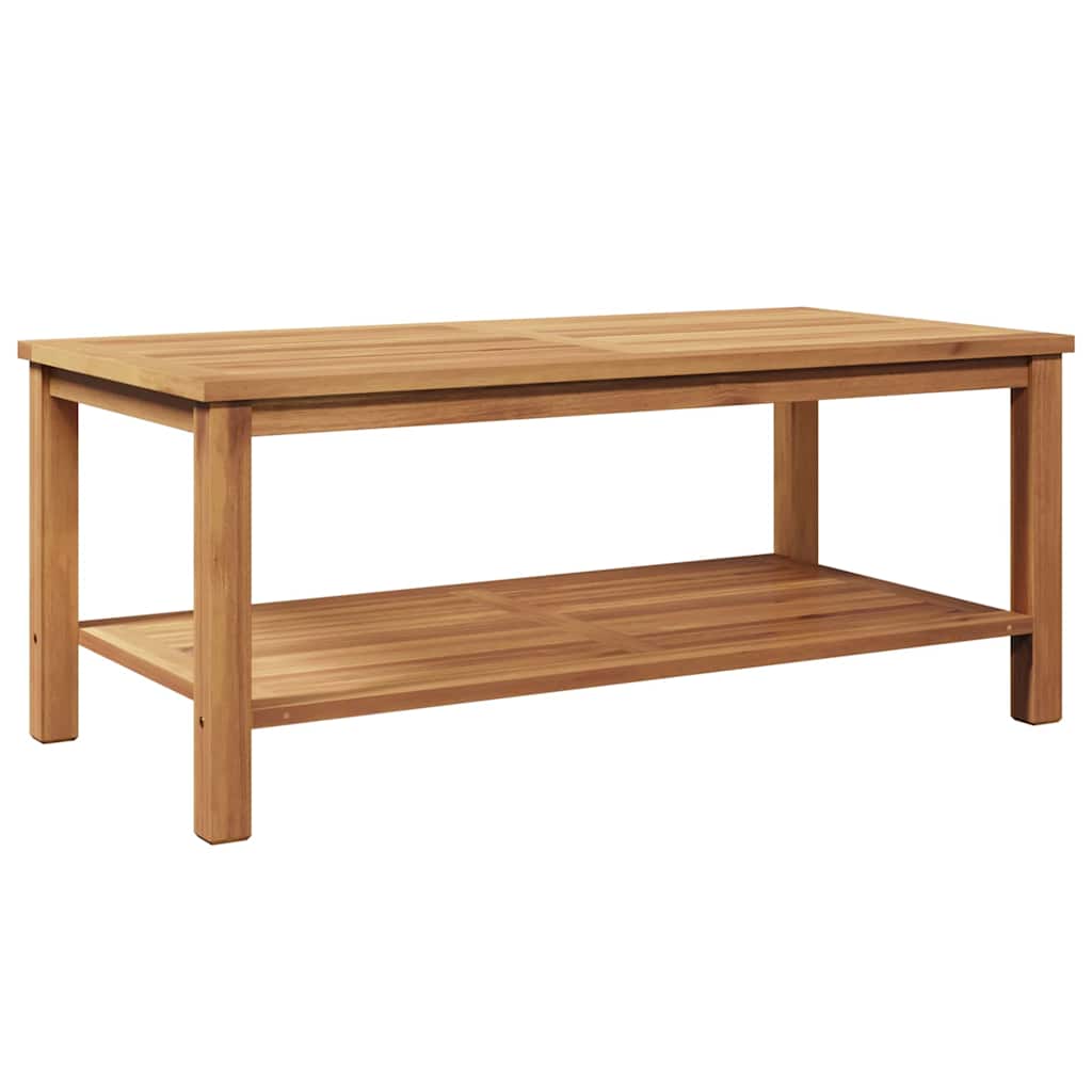Coffee Table Brown 110 x 55 x 45 cm Solid teak wood