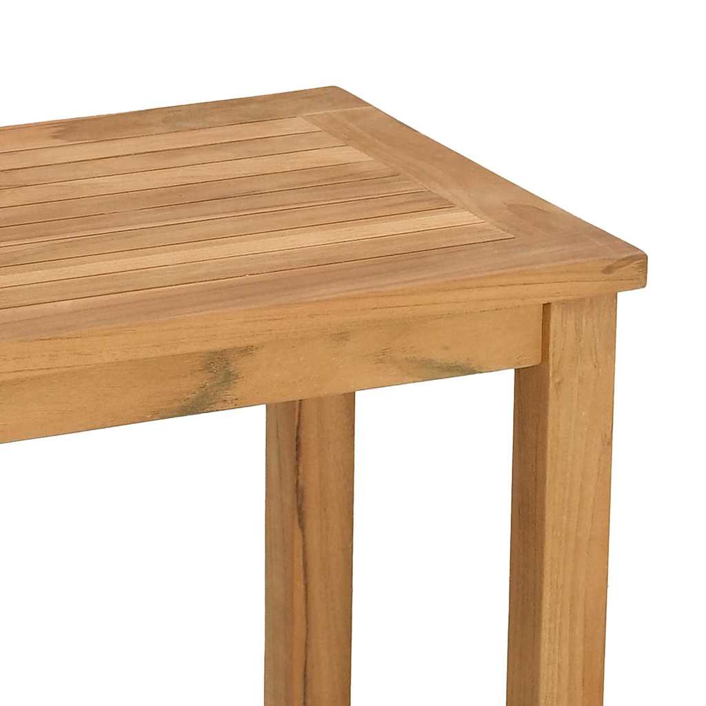 Console Table Brown 80 x 35 x 75 cm Solid Teak Wood