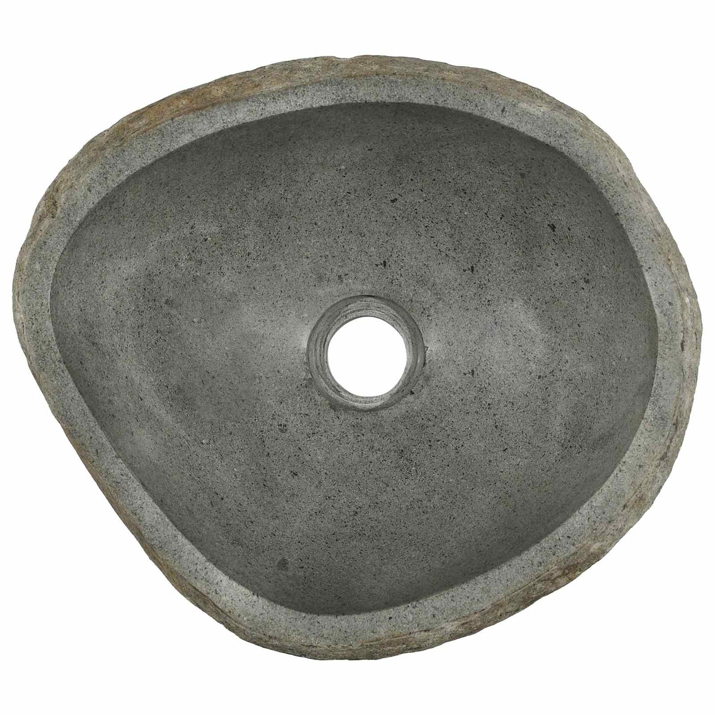 Riverstone basin Light Grey 45 x 35 x 15 cm River Stone