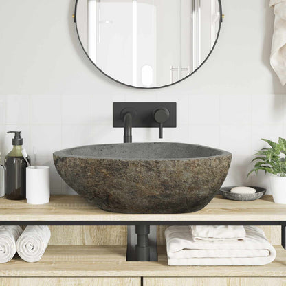 Riverstone basin Light Grey 52 x 40 x 15 cm River Stone