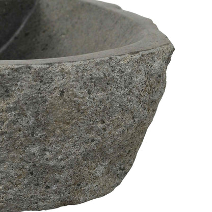 Wall-mounted Basin Grey 37 x 30 x 12 cm River Stone