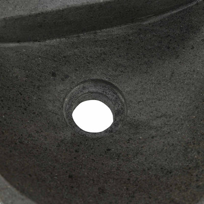 Wall-mounted Basin Grey 37 x 30 x 12 cm River Stone