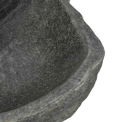 Wall-mounted Basin Grey 45 x 35 x 15 cm River Stone
