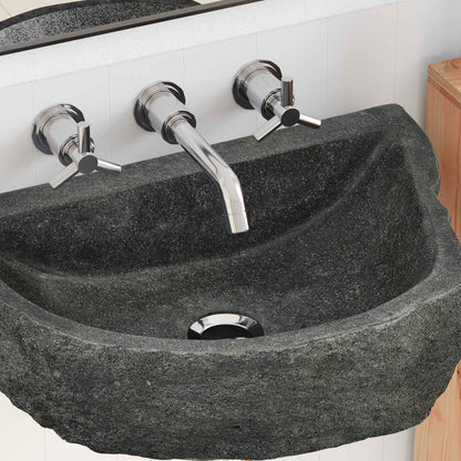 Wall-mounted Basin Grey 45 x 35 x 15 cm River Stone