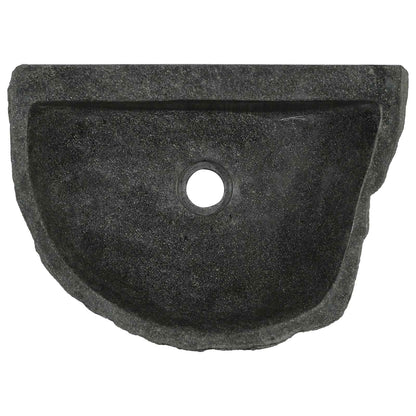 Wall-mounted Basin Grey 45 x 35 x 15 cm River Stone