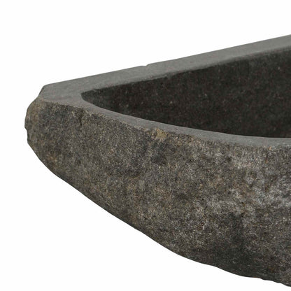 Basin Grey (30-37) x (30-37) x 12 cm River stone