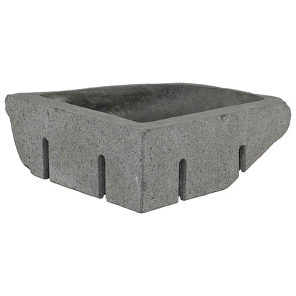Basin Grey (30-37) x (30-37) x 12 cm River stone