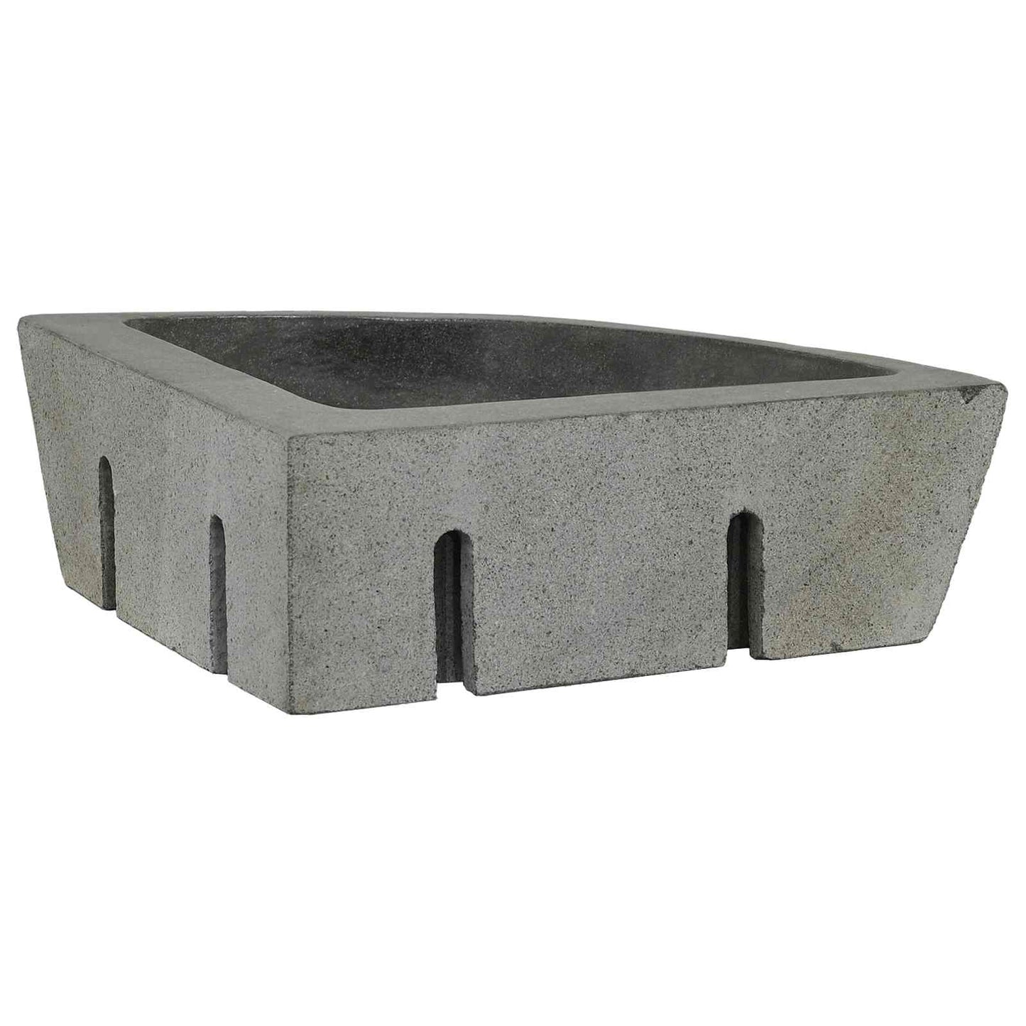 Basin Grey (38-45) x (38-45) x 12 cm River stone