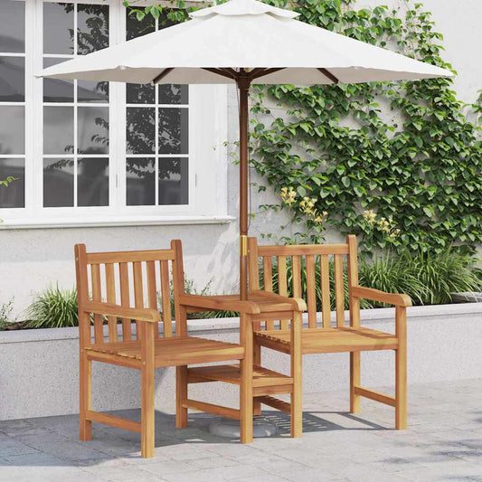 Garden Outdoor Chairs 152 x 63 x 89 cm Solid Teak Wood