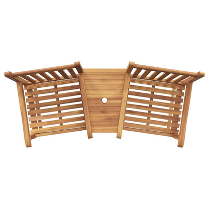 Garden Outdoor Chairs 152 x 63 x 89 cm Solid Teak Wood