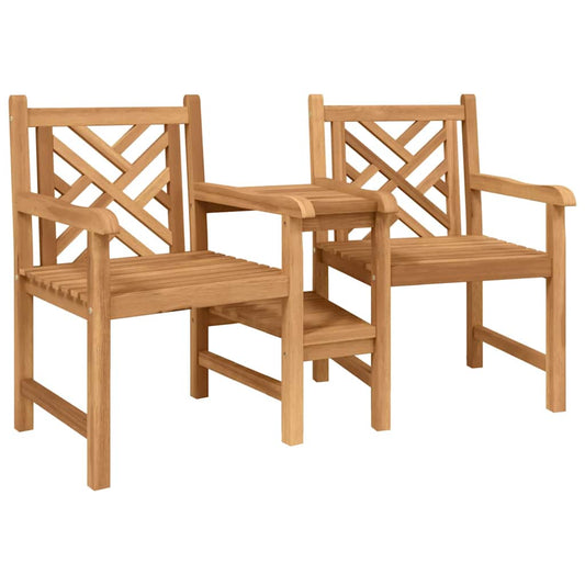 Garden Outdoor Chairs 152 x 63 x 89 cm Solid Teak Wood