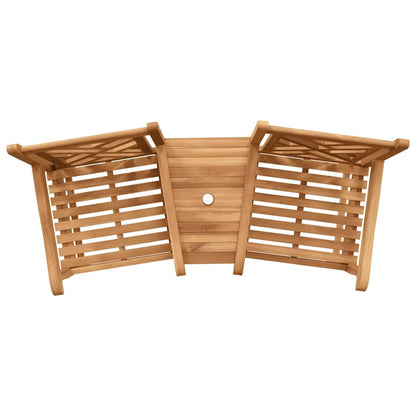 Garden Outdoor Chairs 152 x 63 x 89 cm Solid Teak Wood