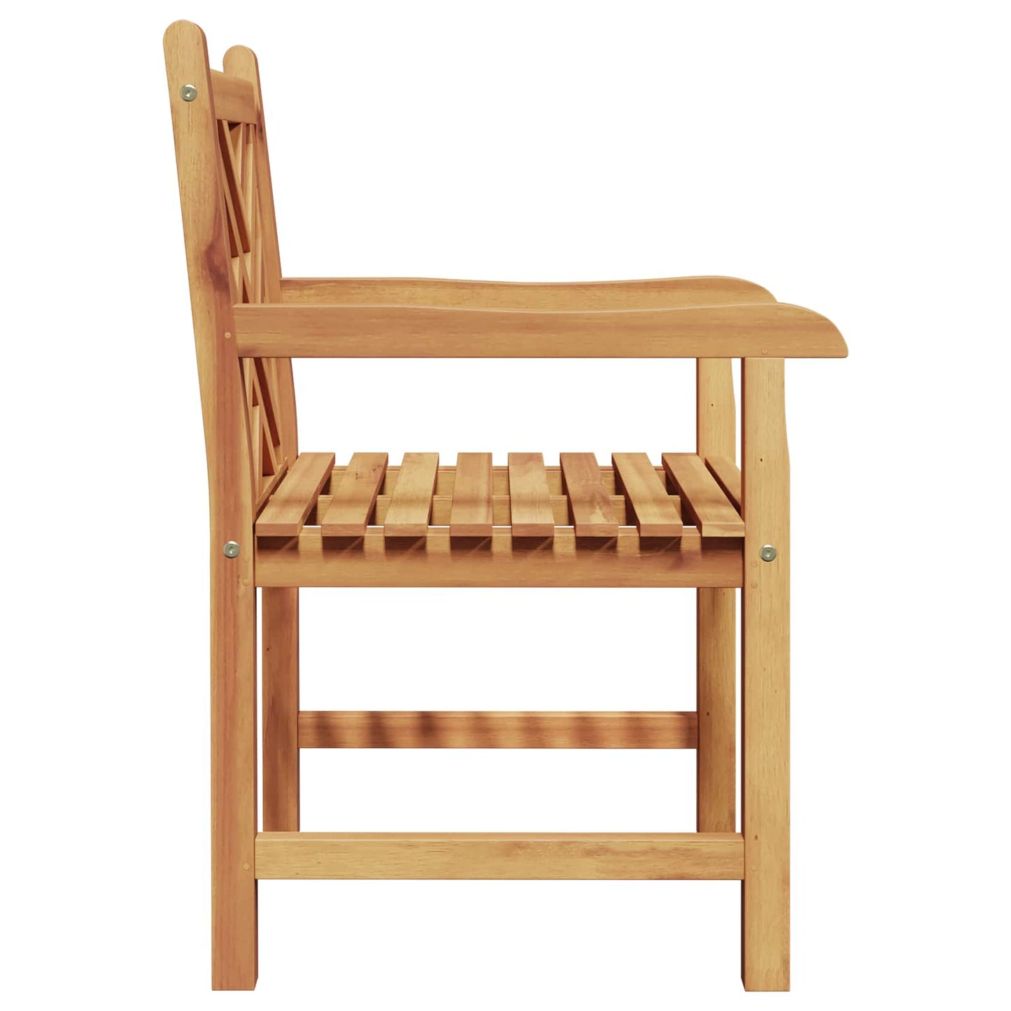 Garden Chair 2 pcs 60 x 58 x 90 cm Solid Teak Wood