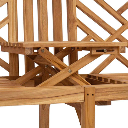 Bench Brown 150 x 60 x 90 cm Solid Teak Wood