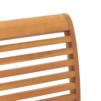 Dining Chair 2 pcs Brown 62 x 55 x 94 cm Solid Teak Wood