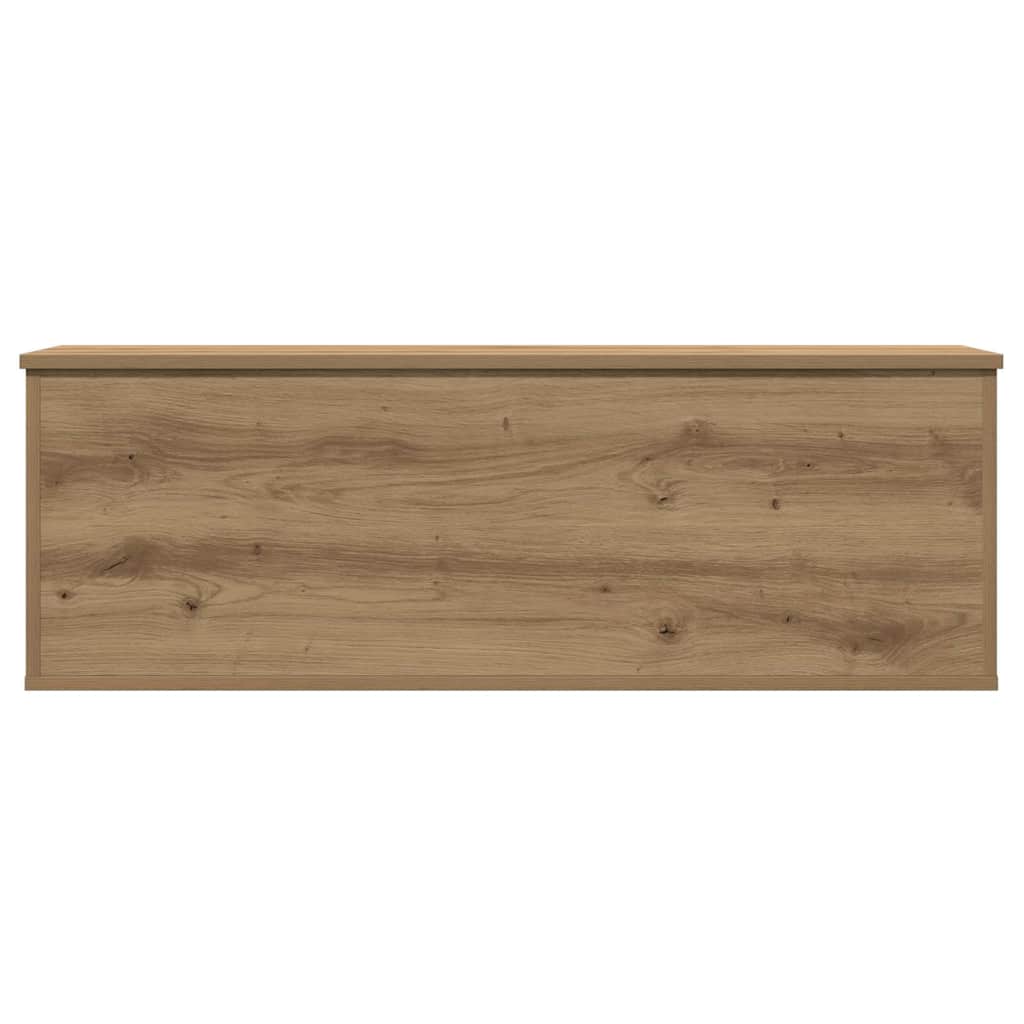 Storage Box Artisan Oak 102 x 35 x 35 cm Engineered Wood