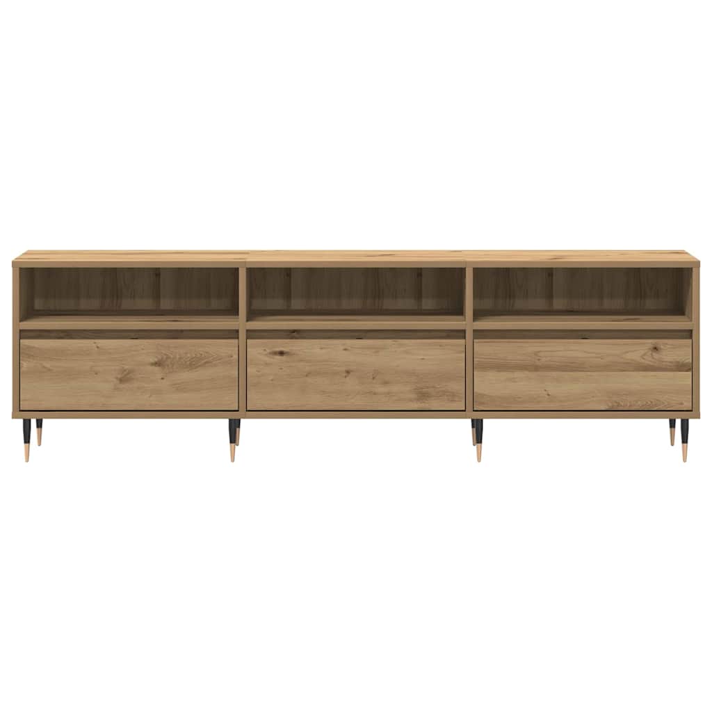 TV Cabinet Artisan Oak 150 x 30 x 45 cm Engineered Wood