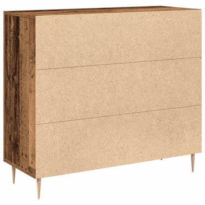 Sideboard Old Wood 90 x 34 x 80 cm Engineered Wood