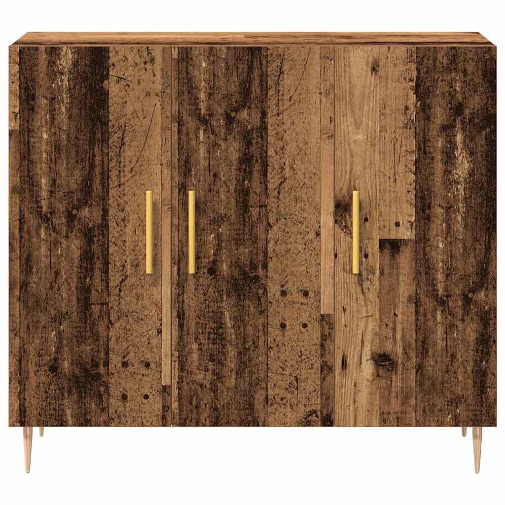 Sideboard Old Wood 90 x 34 x 80 cm Engineered Wood