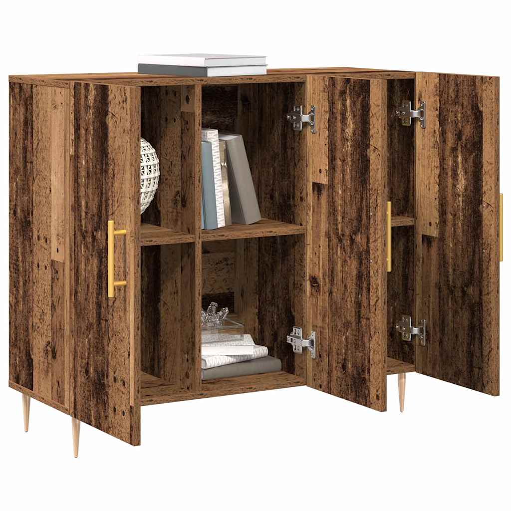 Sideboard Old Wood 90 x 34 x 80 cm Engineered Wood
