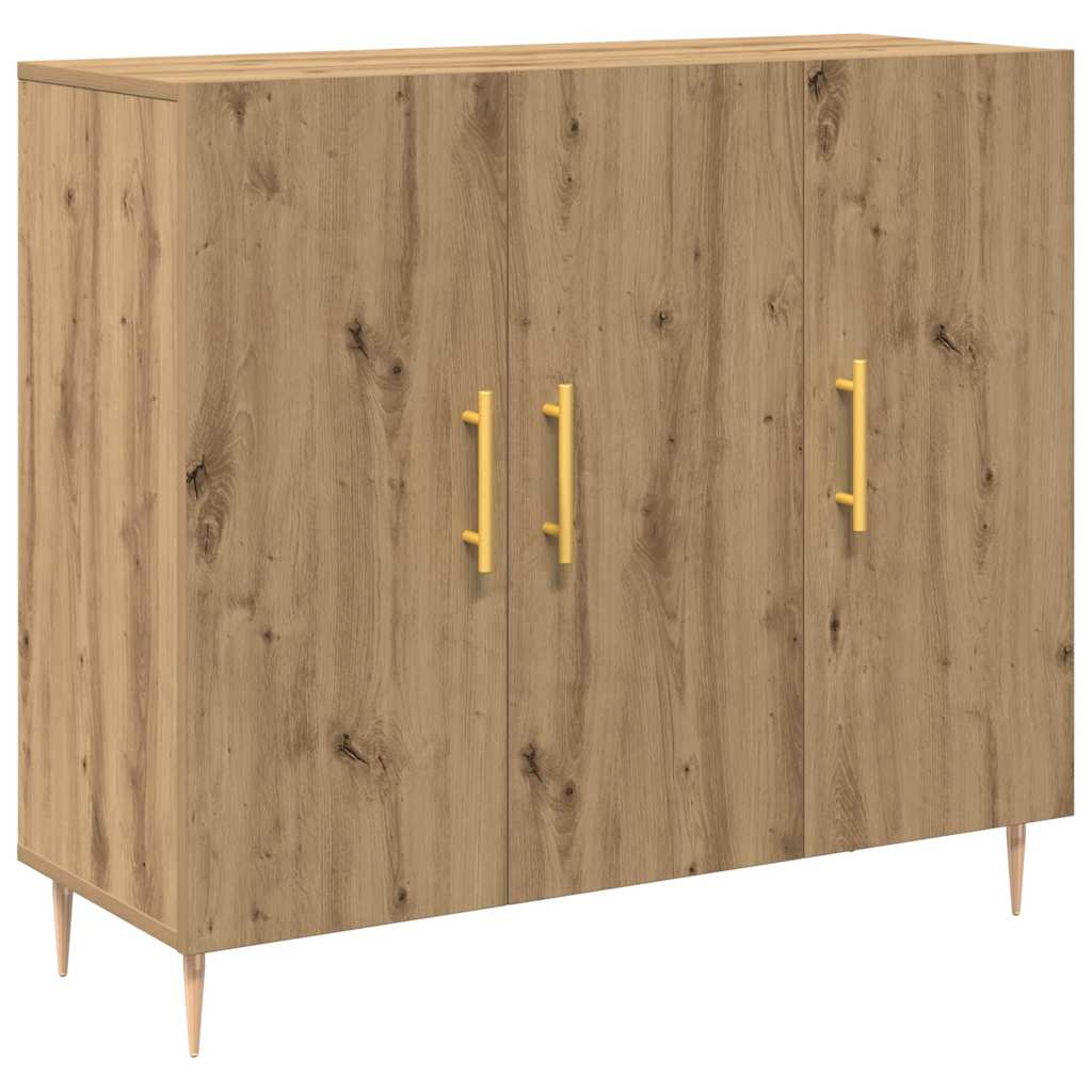 Sideboard Artisan Oak 90 x 34 x 80 cm Engineered Wood