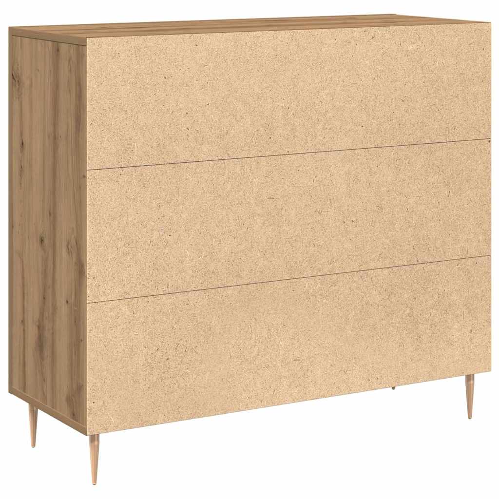 Sideboard Artisan Oak 90 x 34 x 80 cm Engineered Wood