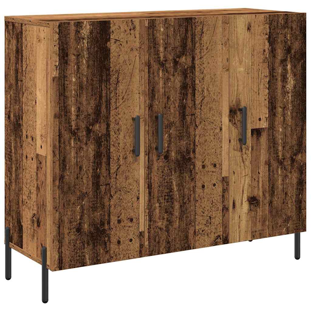 Sideboard Old Wood 90 x 34 x 80 cm Engineered Wood