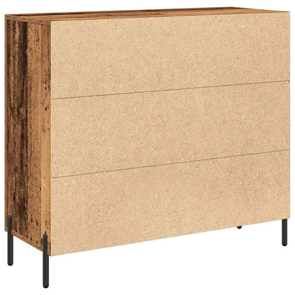 Sideboard Old Wood 90 x 34 x 80 cm Engineered Wood