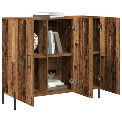 Sideboard Old Wood 90 x 34 x 80 cm Engineered Wood
