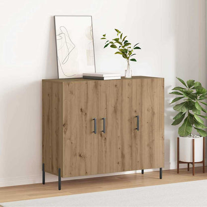 Sideboard Artisan Oak 90 x 34 x 80 cm Engineered Wood