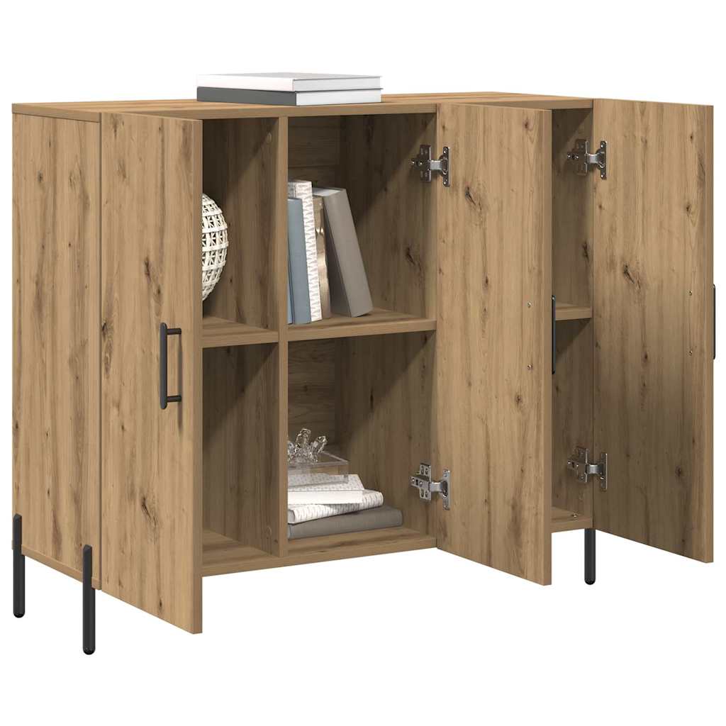 Sideboard Artisan Oak 90 x 34 x 80 cm Engineered Wood