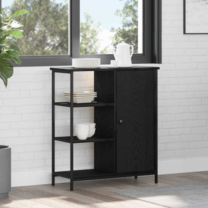 Sideboard Black Oak 70 x 30 x 80 cm