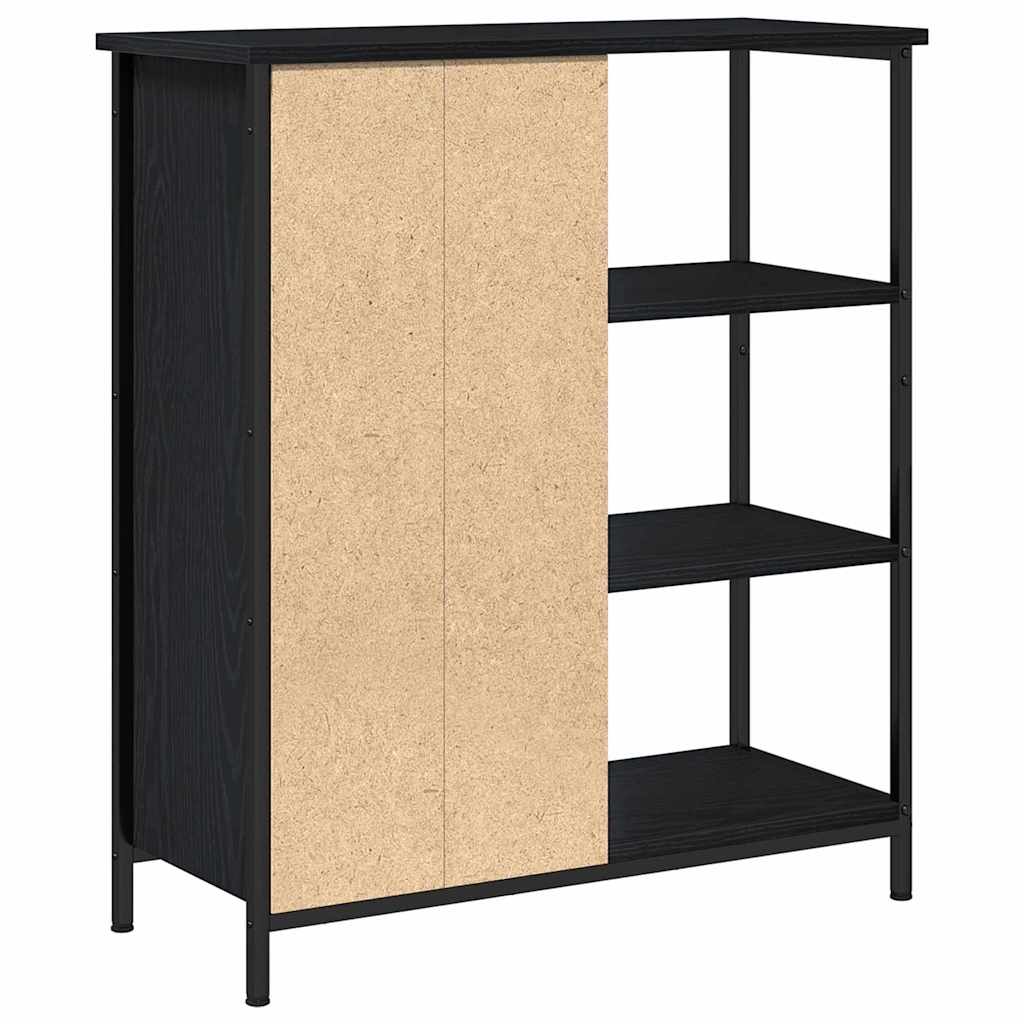 Sideboard Black Oak 70 x 30 x 80 cm