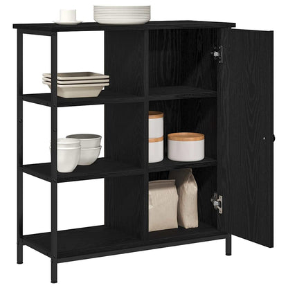 Sideboard Black Oak 70 x 30 x 80 cm